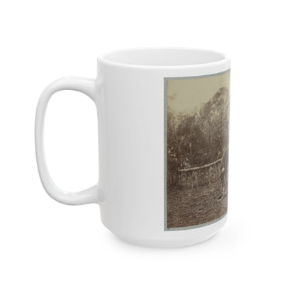 Assistant Engineers At Headquarters Army Of Potomac, Brandy Station, Va., January, 1864 (U.S. Civil War) White Coffee Mug