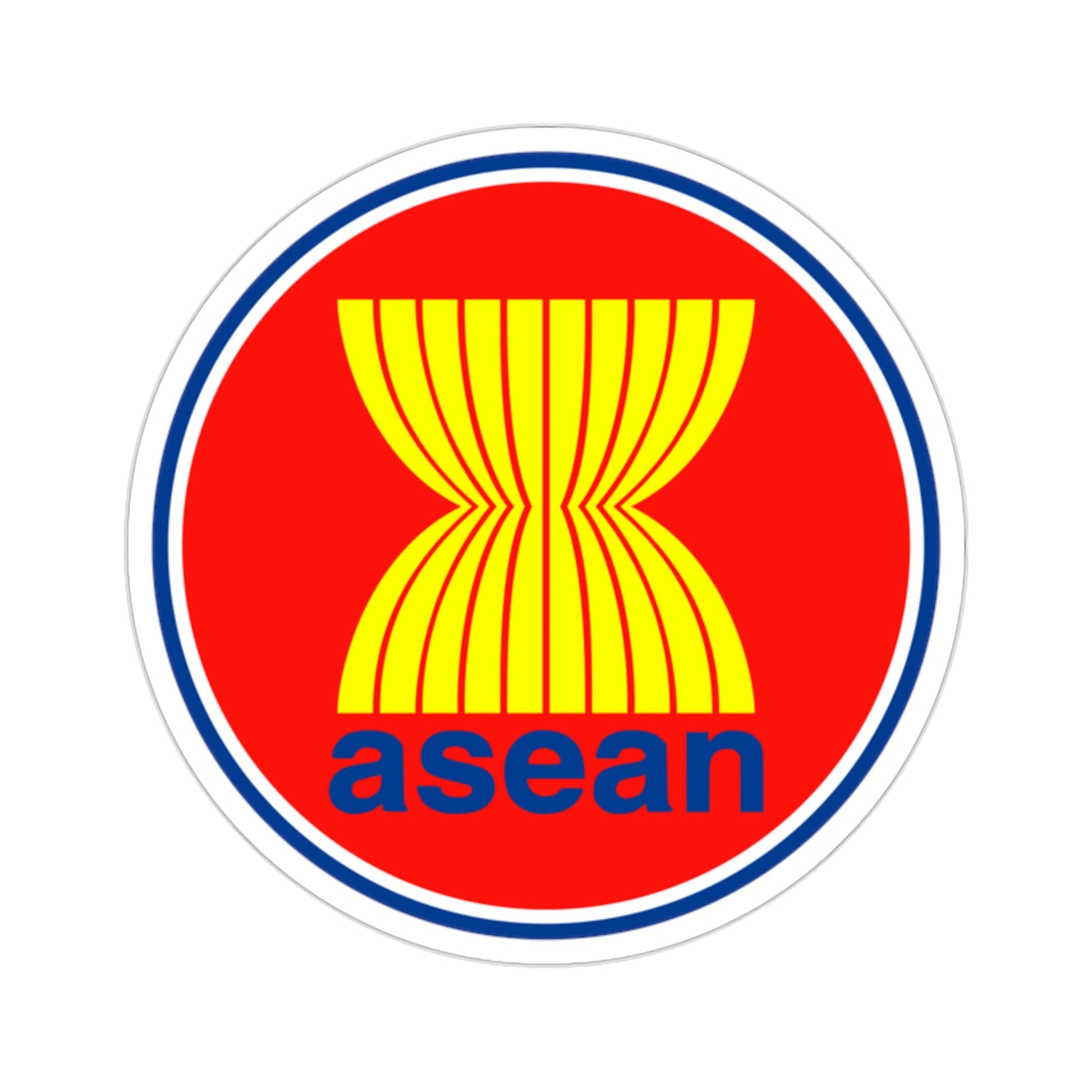 Association of Southeast Asian Nations ASEAN STICKER Vinyl Die-Cut Decal-2 Inch-The Sticker Space