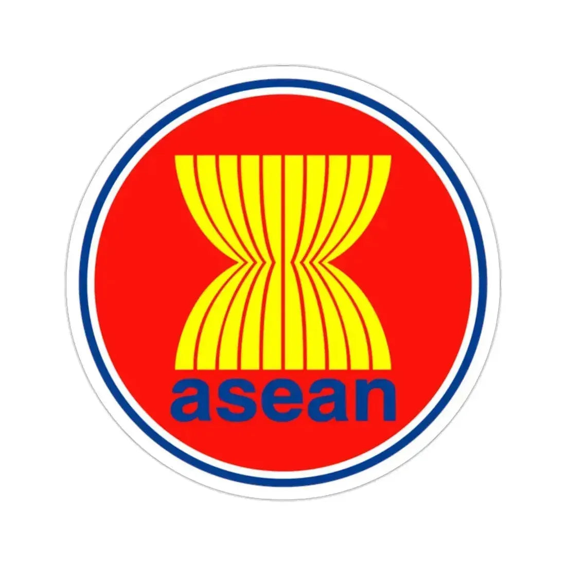 Association of Southeast Asian Nations ASEAN STICKER Vinyl Die-Cut Decal 2 Inch - The Sticker Space