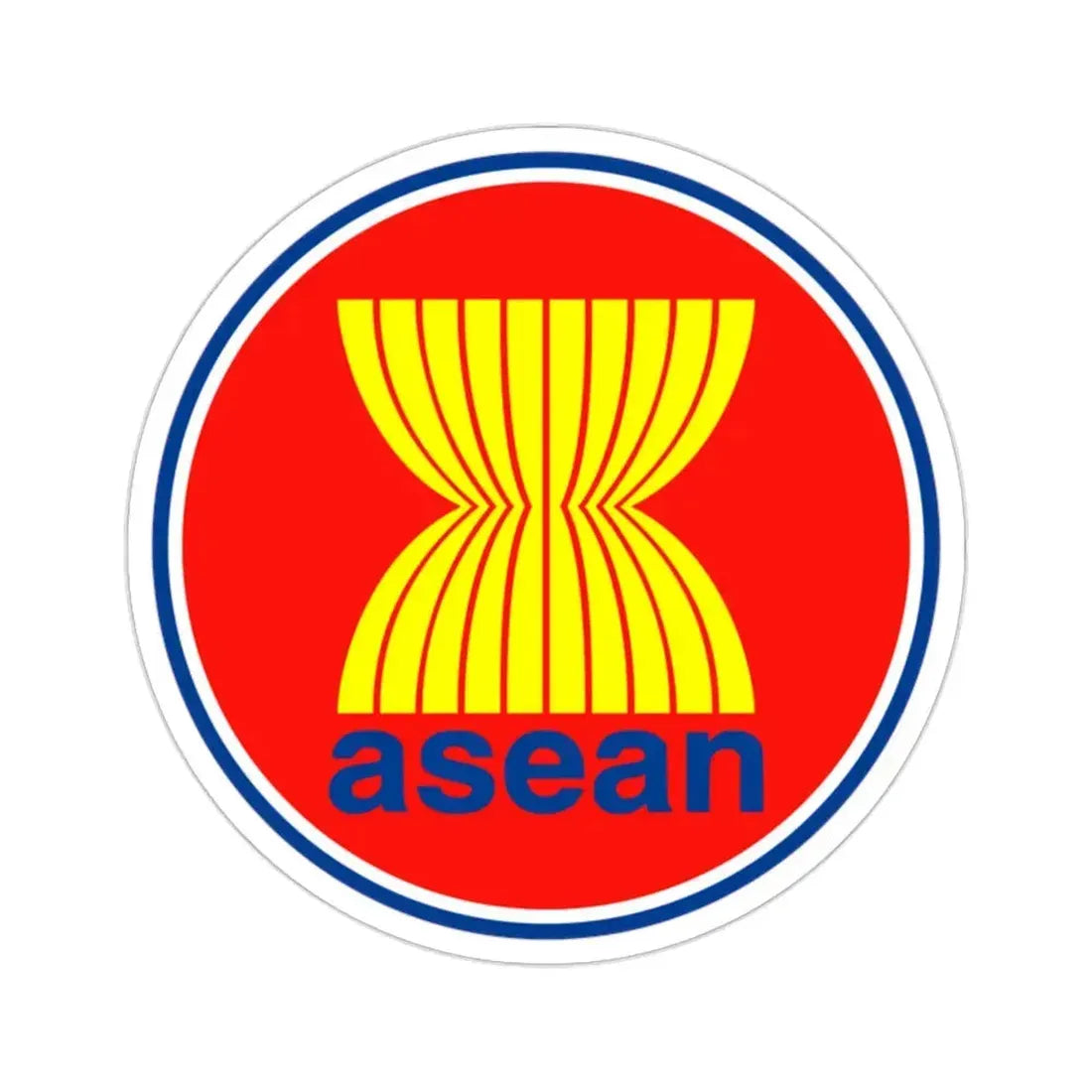 Association of Southeast Asian Nations ASEAN STICKER Vinyl Die-Cut Decal 2 Inch - The Sticker Space