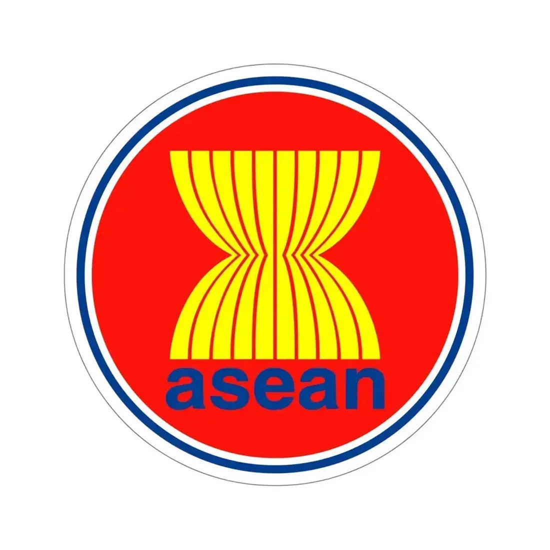 Association of Southeast Asian Nations ASEAN STICKER Vinyl Die-Cut Decal 6 Inch - The Sticker Space