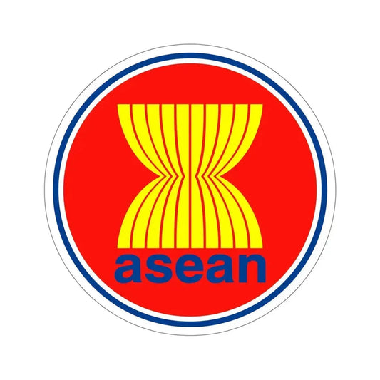 Association of Southeast Asian Nations ASEAN STICKER Vinyl Die-Cut Decal 6 Inch - The Sticker Space