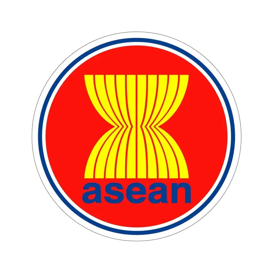 Association of Southeast Asian Nations ASEAN STICKER Vinyl Die-Cut Decal - The Sticker Space