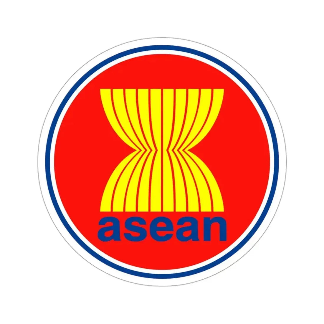 Association of Southeast Asian Nations ASEAN STICKER Vinyl Die-Cut Decal - The Sticker Space