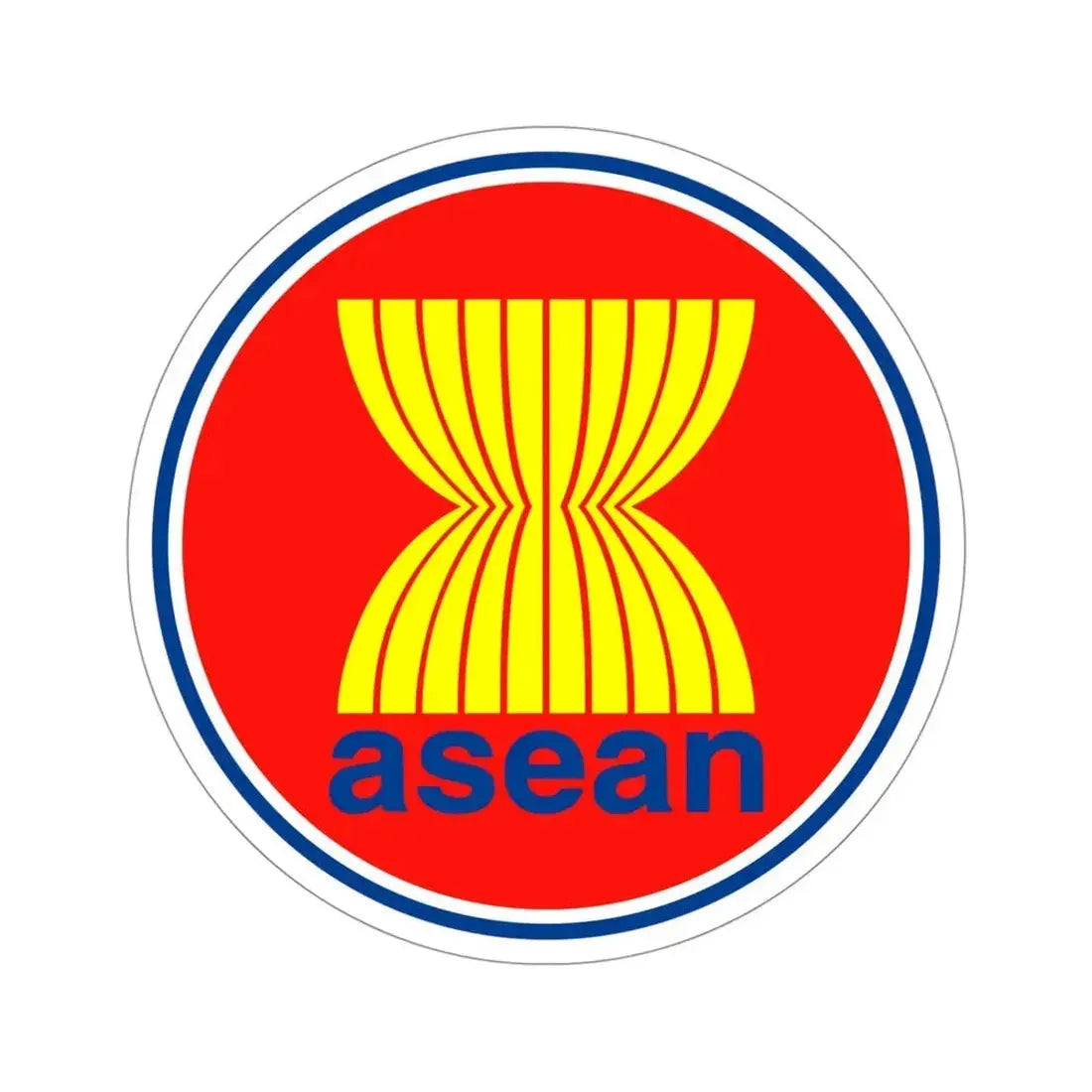 Association of Southeast Asian Nations ASEAN STICKER Vinyl Die-Cut Decal - The Sticker Space
