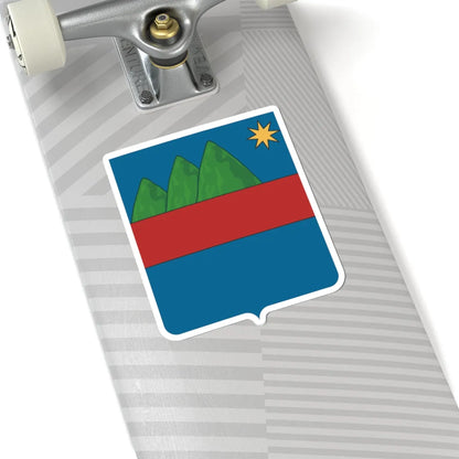 Assoro-Stemma (Italy) (Coat of Arms) STICKER Vinyl Kiss-Cut Decal - The Sticker Space