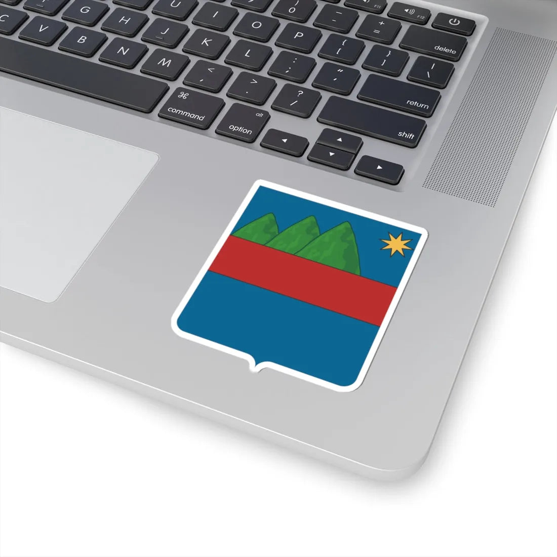 Assoro-Stemma (Italy) (Coat of Arms) STICKER Vinyl Kiss-Cut Decal - The Sticker Space