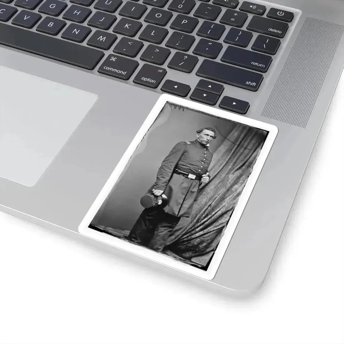 Asst. Surg. Luther Brusie, 3Rd Ind Cav 001 (U.S. Civil War) STICKER Vinyl Kiss-Cut Decal - The Sticker Space