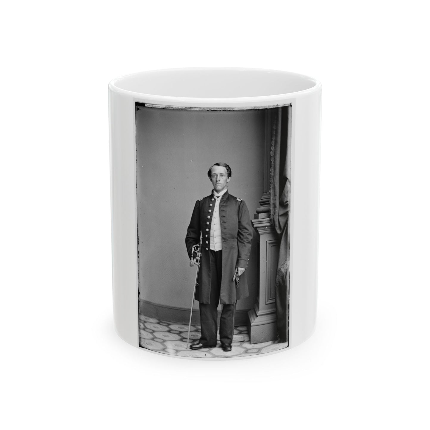 Asst. Sarg. P.C. Pease, 6th N.Y. (U.S. Civil War) White Coffee Mug