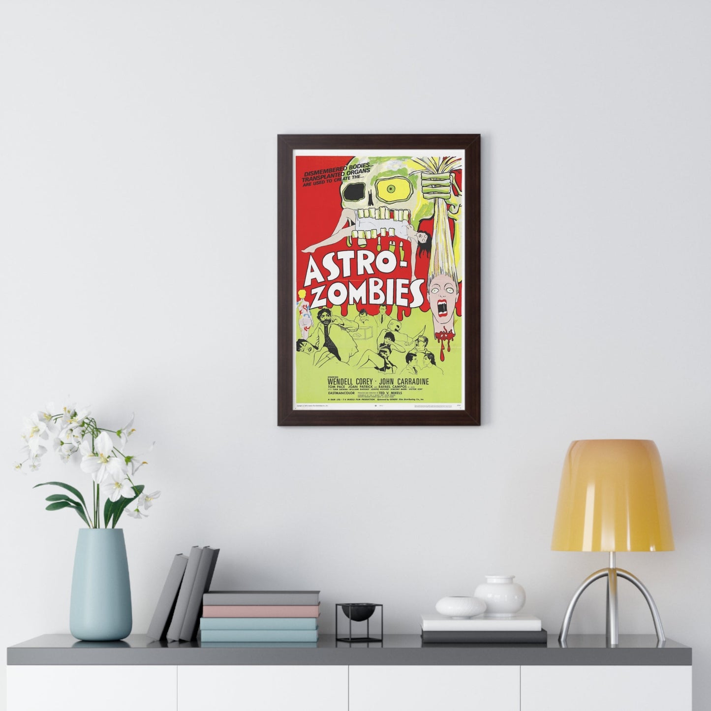 ASTRO ZOMBIES (2) 1968 - Framed Movie Poster-The Sticker Space