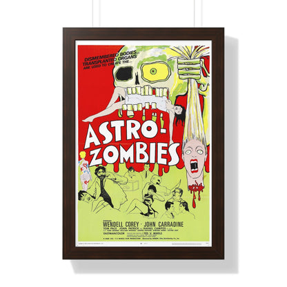 ASTRO ZOMBIES (2) 1968 - Framed Movie Poster-16″ x 24″-The Sticker Space