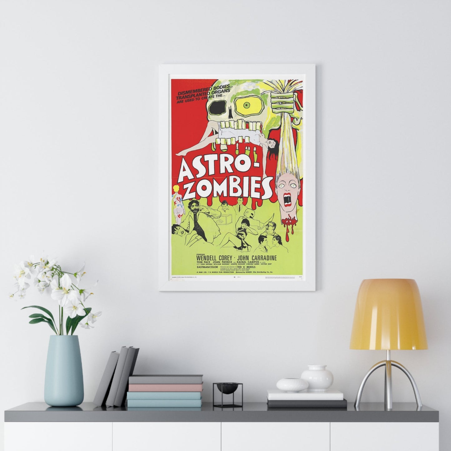 ASTRO ZOMBIES (2) 1968 - Framed Movie Poster-The Sticker Space