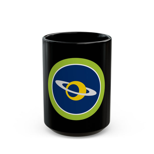 Astronomy (Boy Scout Merit Badge) Black Coffee Mug-15oz-The Sticker Space