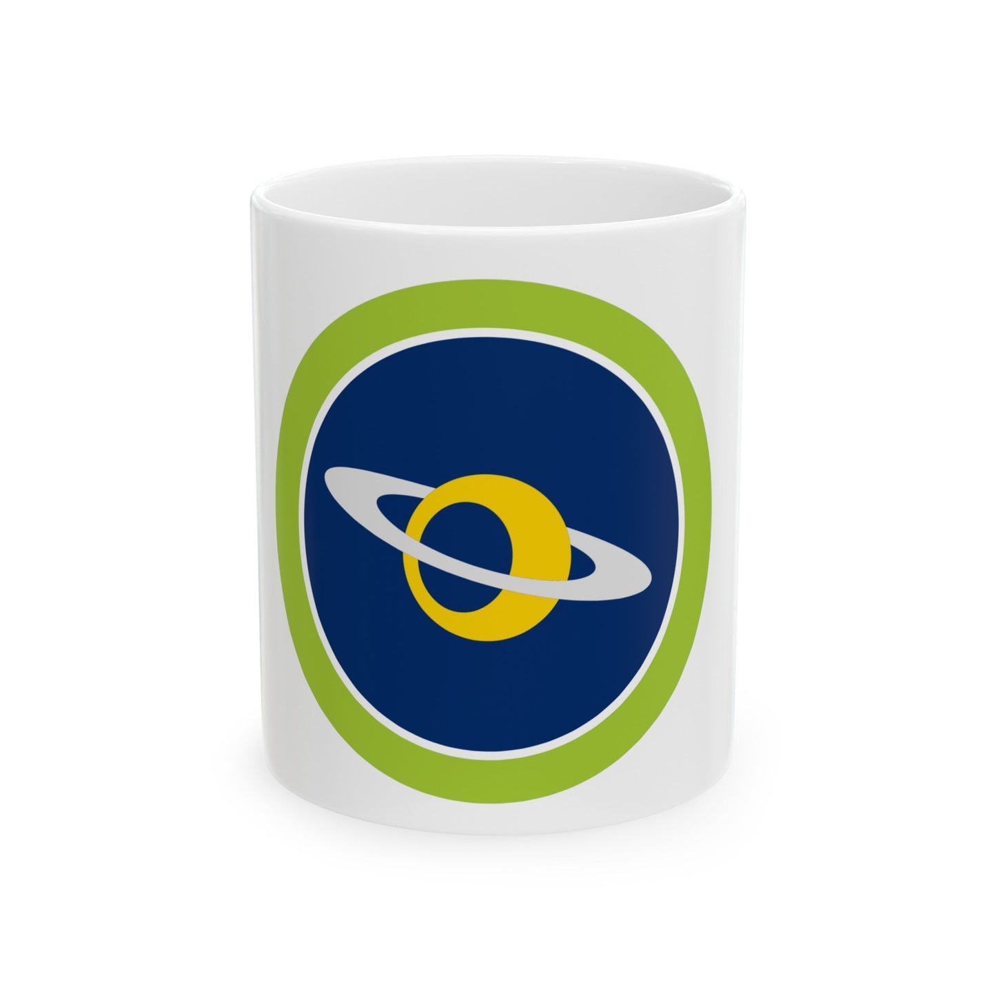 Astronomy (Boy Scout Merit Badge) White Coffee Mug-11oz-The Sticker Space