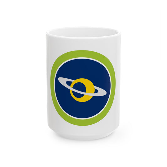 Astronomy (Boy Scout Merit Badge) White Coffee Mug-15oz-The Sticker Space