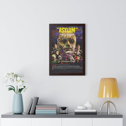 ASYLUM 1972 - Framed Movie Poster-The Sticker Space