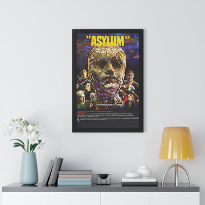 ASYLUM 1972 - Framed Movie Poster-The Sticker Space