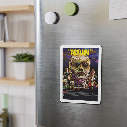 ASYLUM 1972 Movie Poster - Die-Cut Magnet-The Sticker Space