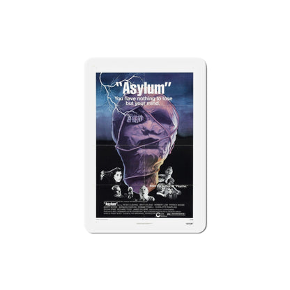 Asylum 1972 Movie Poster Die-Cut Magnet-4 Inch-The Sticker Space