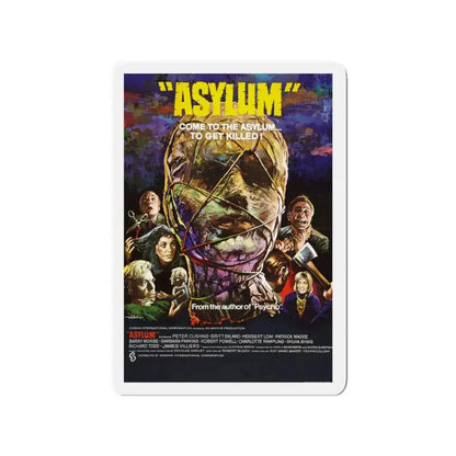 ASYLUM 1972 Movie Poster - Refrigerator Magnet 3 Inch - The Sticker Space