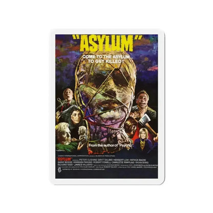 ASYLUM 1972 Movie Poster - Refrigerator Magnet - The Sticker Space