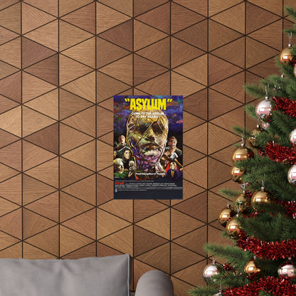 ASYLUM 1972 - Paper Movie Poster-The Sticker Space