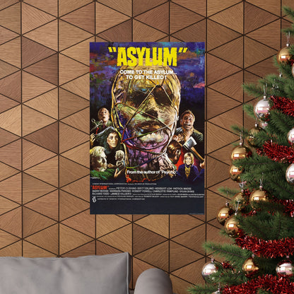 ASYLUM 1972 - Paper Movie Poster-The Sticker Space