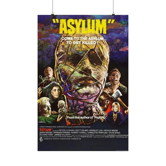 ASYLUM 1972 - Paper Movie Poster 24″ x 36″ Matte - The Sticker Space