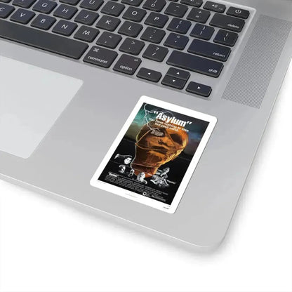 ASYLUM (2) 1972 Movie Poster - STICKER Vinyl Kiss-Cut Decal - The Sticker Space