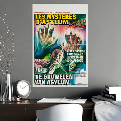 ASYLUM (BELGIAN) 1972 - Paper Movie Poster-The Sticker Space