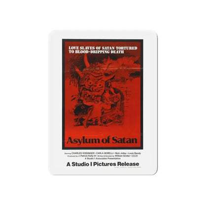 ASYLUM OF SATAN 1972 Movie Poster - Refrigerator Magnet 6 Inch - The Sticker Space