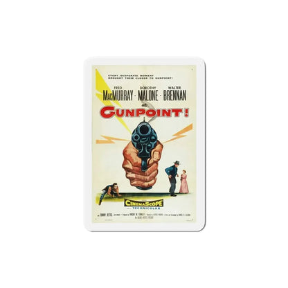 At Gunpoint 1955 Movie Poster Refrigerator Magnet - The Sticker Space