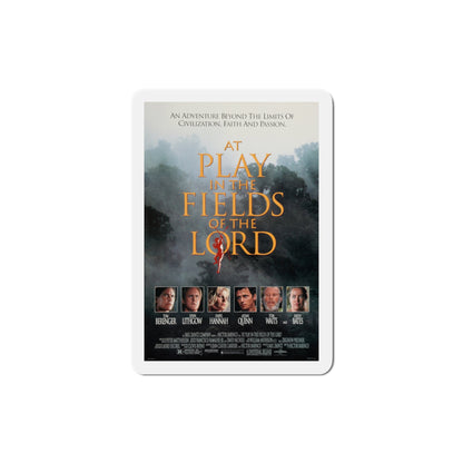 At Play in the Fields of the Lord 1991 Movie Poster Die-Cut Magnet-3" x 3"-The Sticker Space