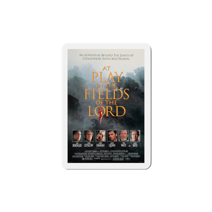 At Play in the Fields of the Lord 1991 Movie Poster Die-Cut Magnet-5" x 5"-The Sticker Space