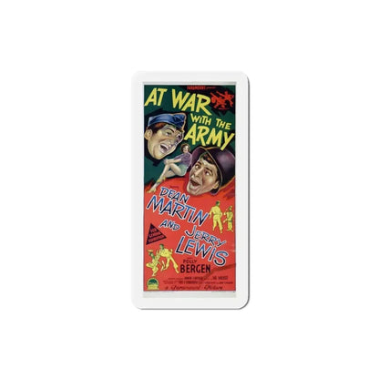 At War with the Army 1950 Movie Poster Refrigerator Magnet - The Sticker Space