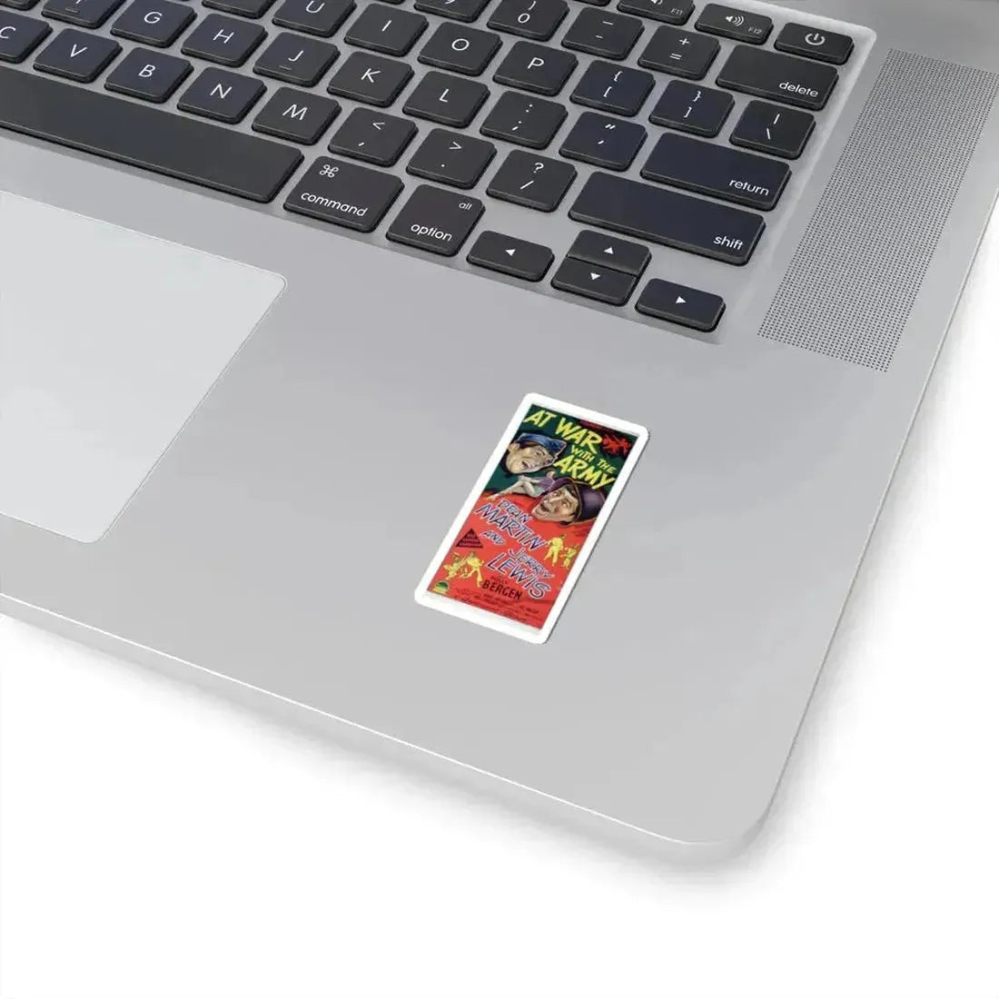 At War with the Army 1950 Movie Poster - STICKER Vinyl Kiss-Cut Decal - The Sticker Space
