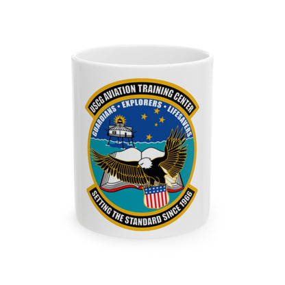 ATC Mobile AL Aviation Training Center (U.S. Coast Guard) White Coffee Mug-11oz-The Sticker Space