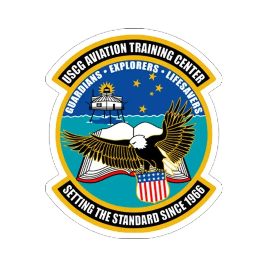 ATC Mobile AL Aviation Training Center (U.S. Coast Guard) STICKER Vinyl Die-Cut Decal - The Sticker Space