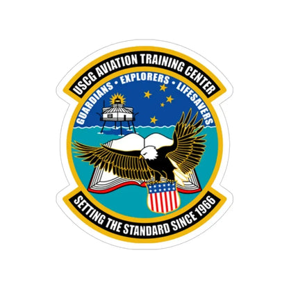ATC Mobile AL Aviation Training Center (U.S. Coast Guard) Transparent STICKER Die-Cut Vinyl Decal - The Sticker Space