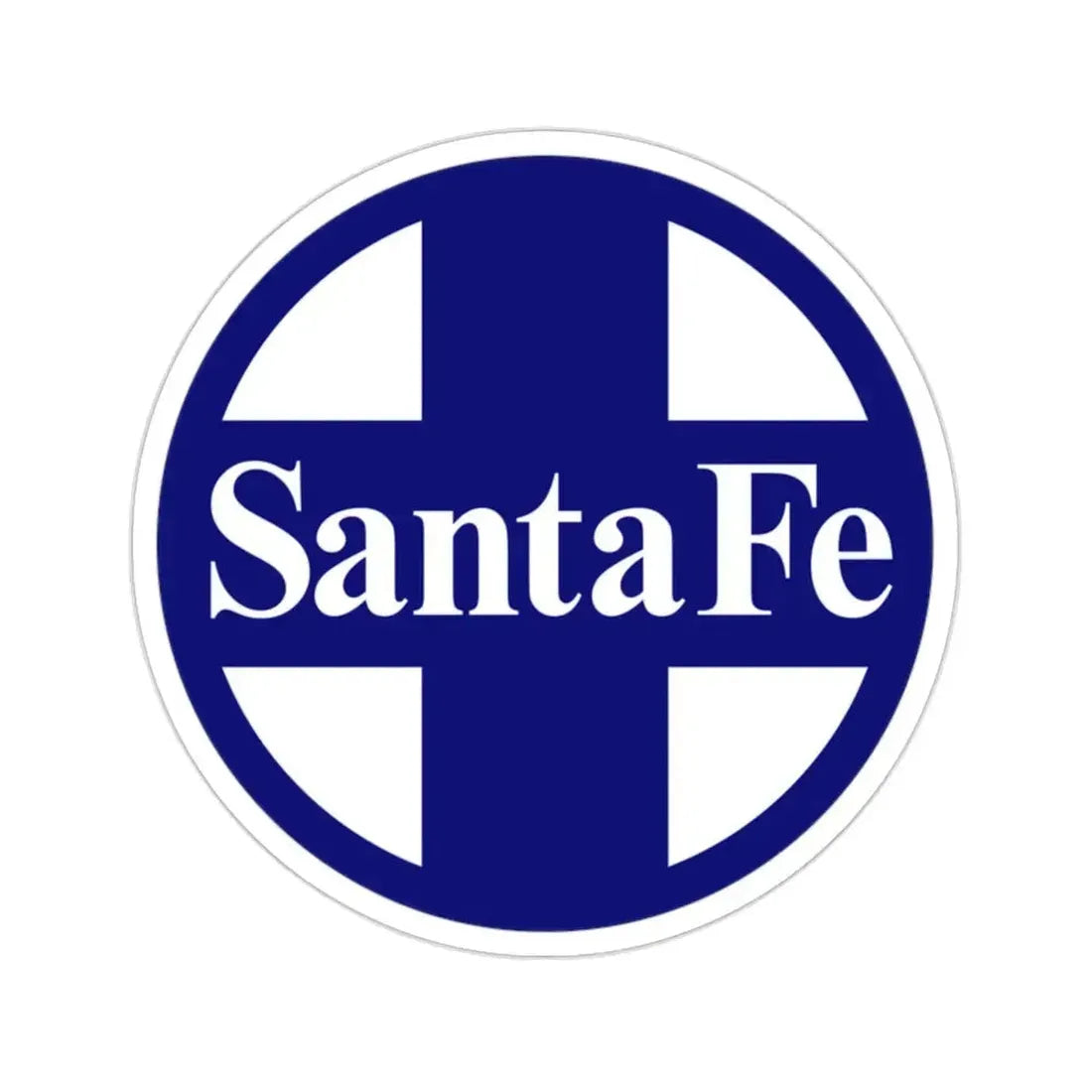 Atchison, Topeka and Santa Fe Railway STICKER Vinyl Die-Cut Decal 2 Inch - The Sticker Space
