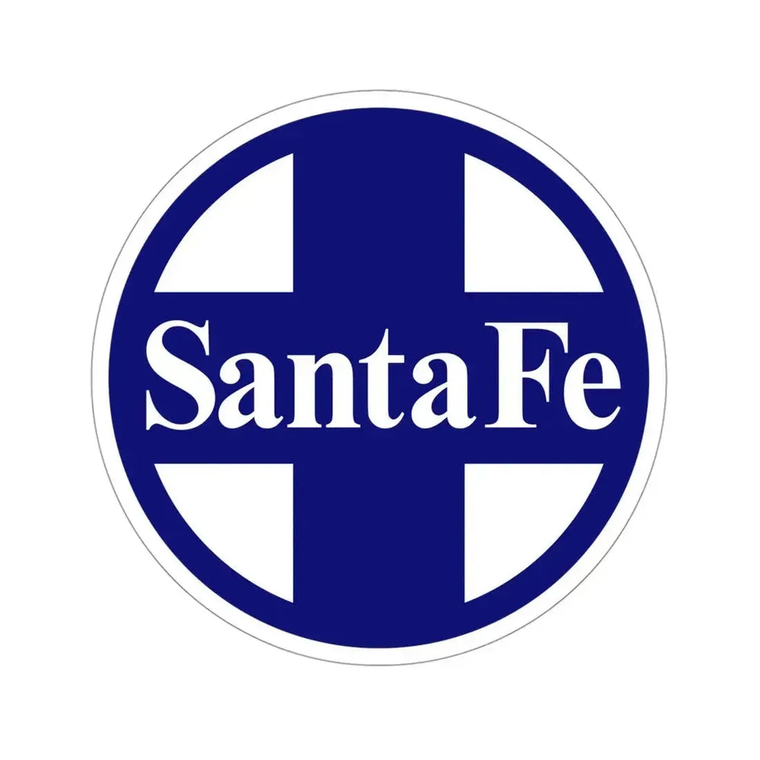 Atchison, Topeka and Santa Fe Railway STICKER Vinyl Die-Cut Decal 4 Inch - The Sticker Space