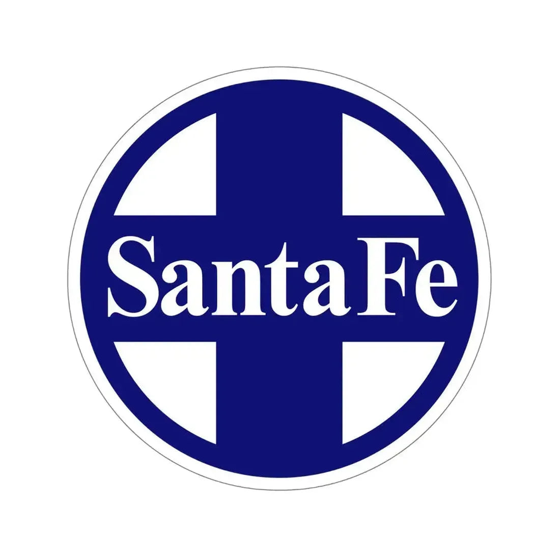 Atchison, Topeka and Santa Fe Railway STICKER Vinyl Die-Cut Decal 6 Inch - The Sticker Space