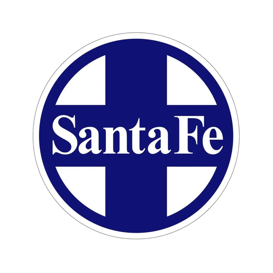 Atchison, Topeka and Santa Fe Railway STICKER Vinyl Die-Cut Decal - The Sticker Space