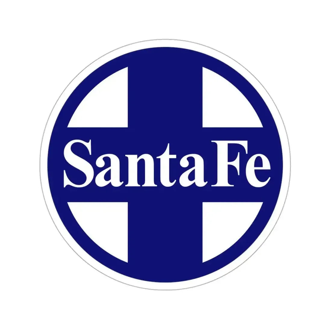 Atchison, Topeka and Santa Fe Railway STICKER Vinyl Die-Cut Decal - The Sticker Space