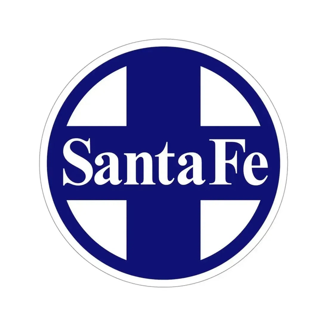 Atchison, Topeka and Santa Fe Railway STICKER Vinyl Die-Cut Decal - The Sticker Space