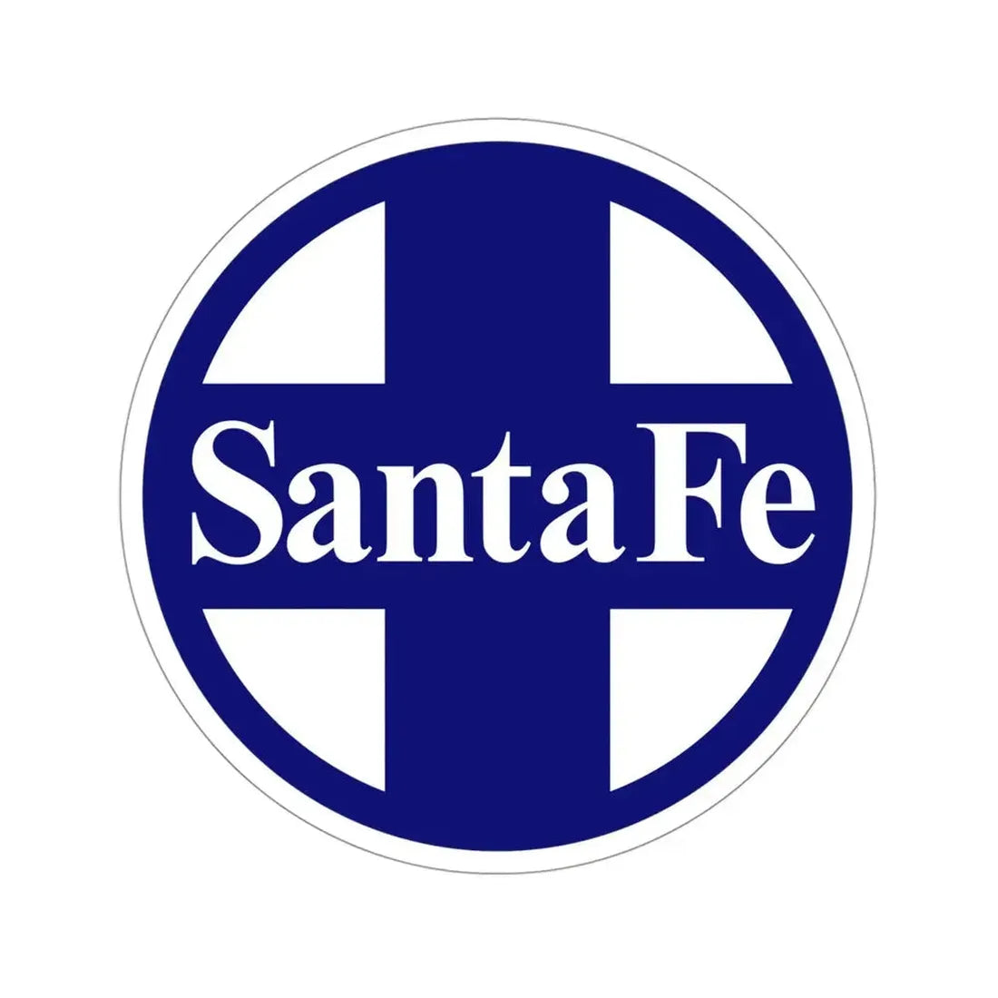 Atchison, Topeka and Santa Fe Railway STICKER Vinyl Die-Cut Decal - The Sticker Space