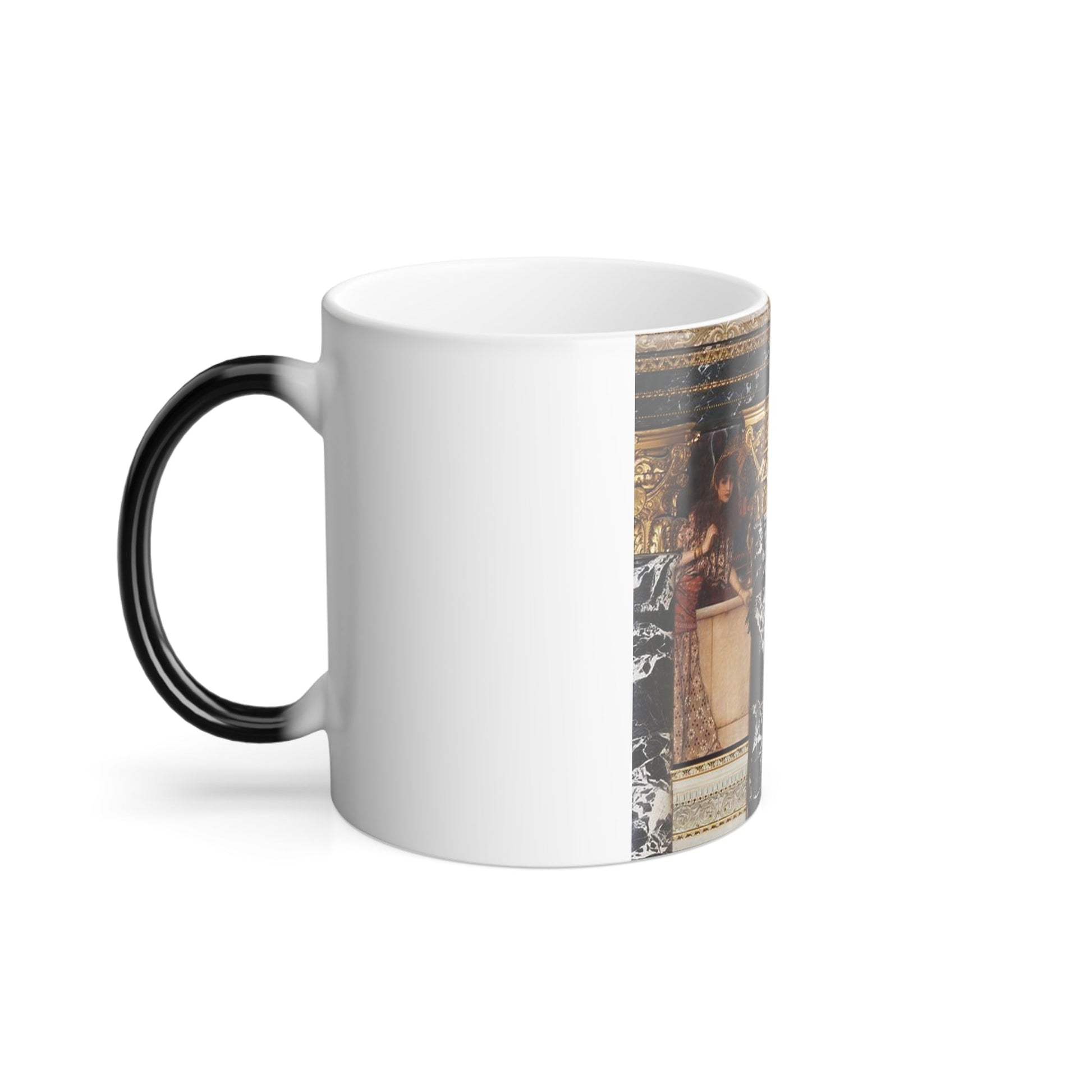 Athena, Klimt, at the Kunsthistorisches in Vienna - Color Changing Mug 11oz-11oz-The Sticker Space