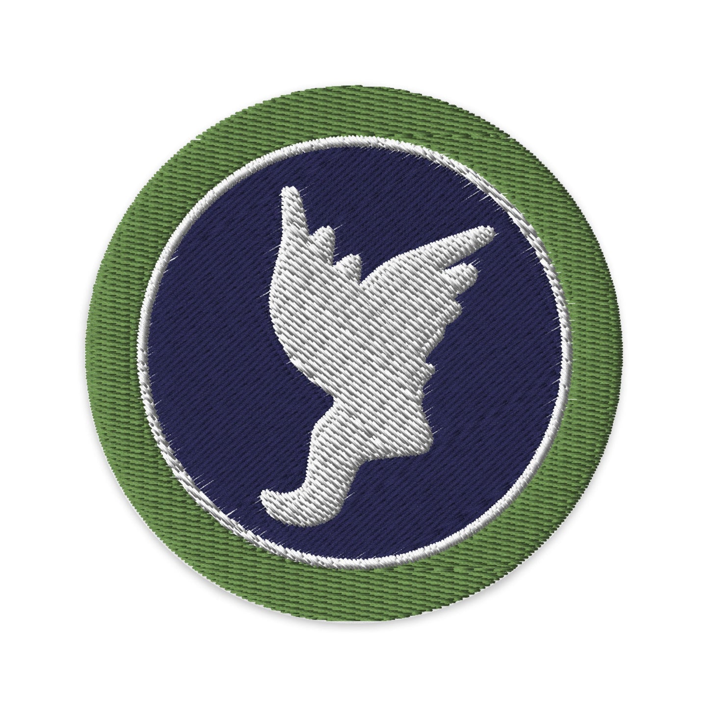 Athletics (Boy Scouts Merit Badge) Embroidered Patch-White-The Sticker Space