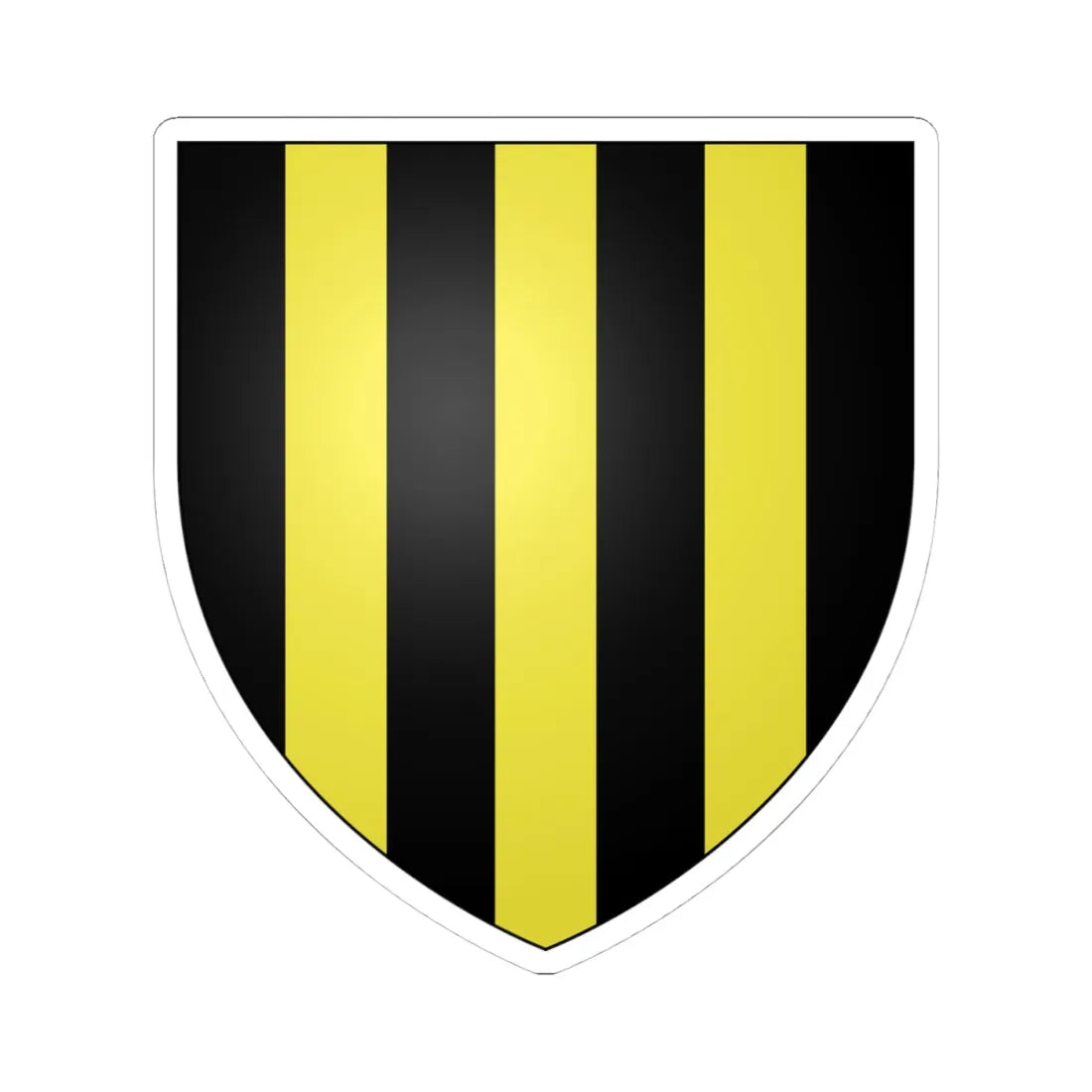 Atholl arms (Scotland) (Coat of Arms) STICKER Vinyl Kiss-Cut Decal 4 Inch White - The Sticker Space