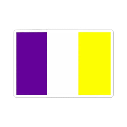 Athvlag (Belgium) STICKER Vinyl Kiss-Cut Decal 2 Inch White - The Sticker Space